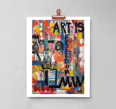 ART IS FREEDOM - PRINT