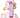 A colorful abstract portrait art print featuring a stylized face with blue and pink color blocks, black line details, and the text 'I CHOOSE MYSELF' on a white background.