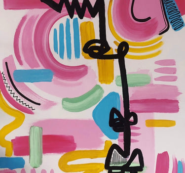 PINK MERGE - ORIGINAL ART